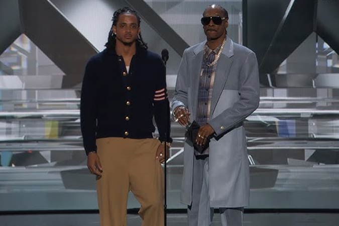 حضور اسنوپ داگ و پسرش در مراسم بهترین بازی سال 2024