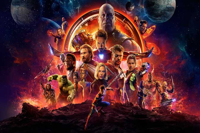 ترتیب فیلمهای آیرون من: 8. Avengers: Infinity War