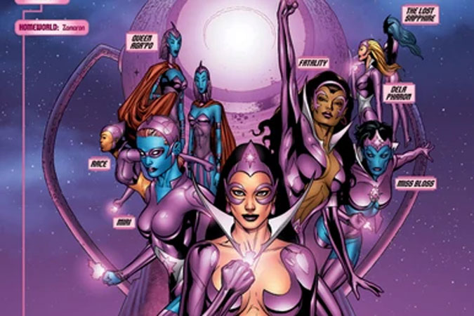 Star Sapphire Corps – سپاه بنفش
